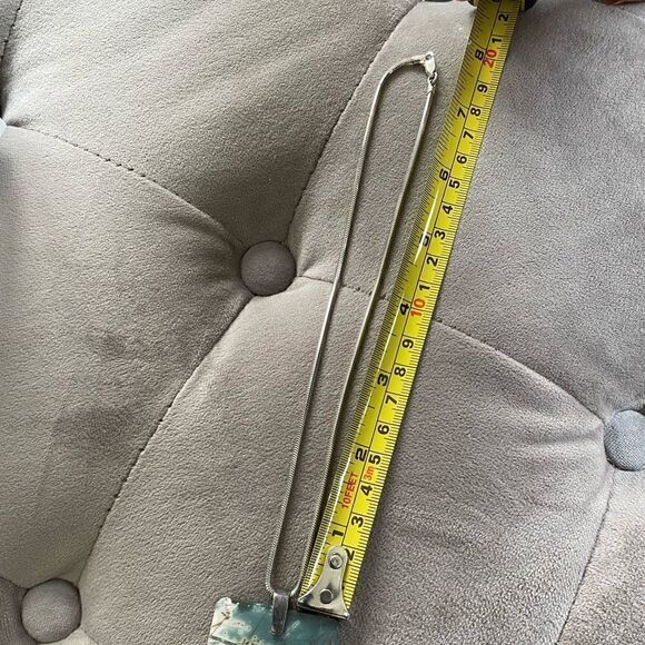 Sterling silver Italian designer pendent necklace - Picture 4 of 5